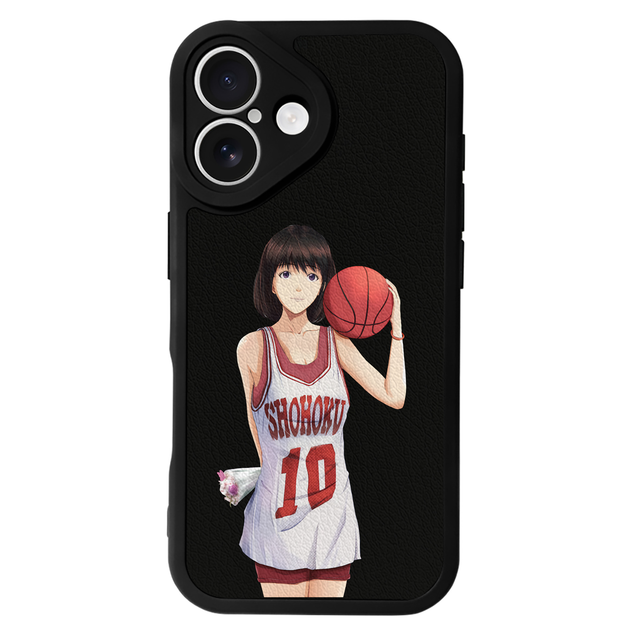 （画像用） SLAM DUNK／スラムダンク 【iPhone 16シリーズ対応】シリコンスマホケース（レザー調） 材質：シリコン